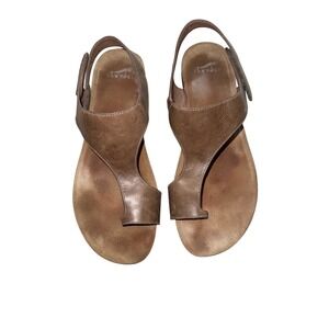 Dansko Brown Leather Slingback Sandals
